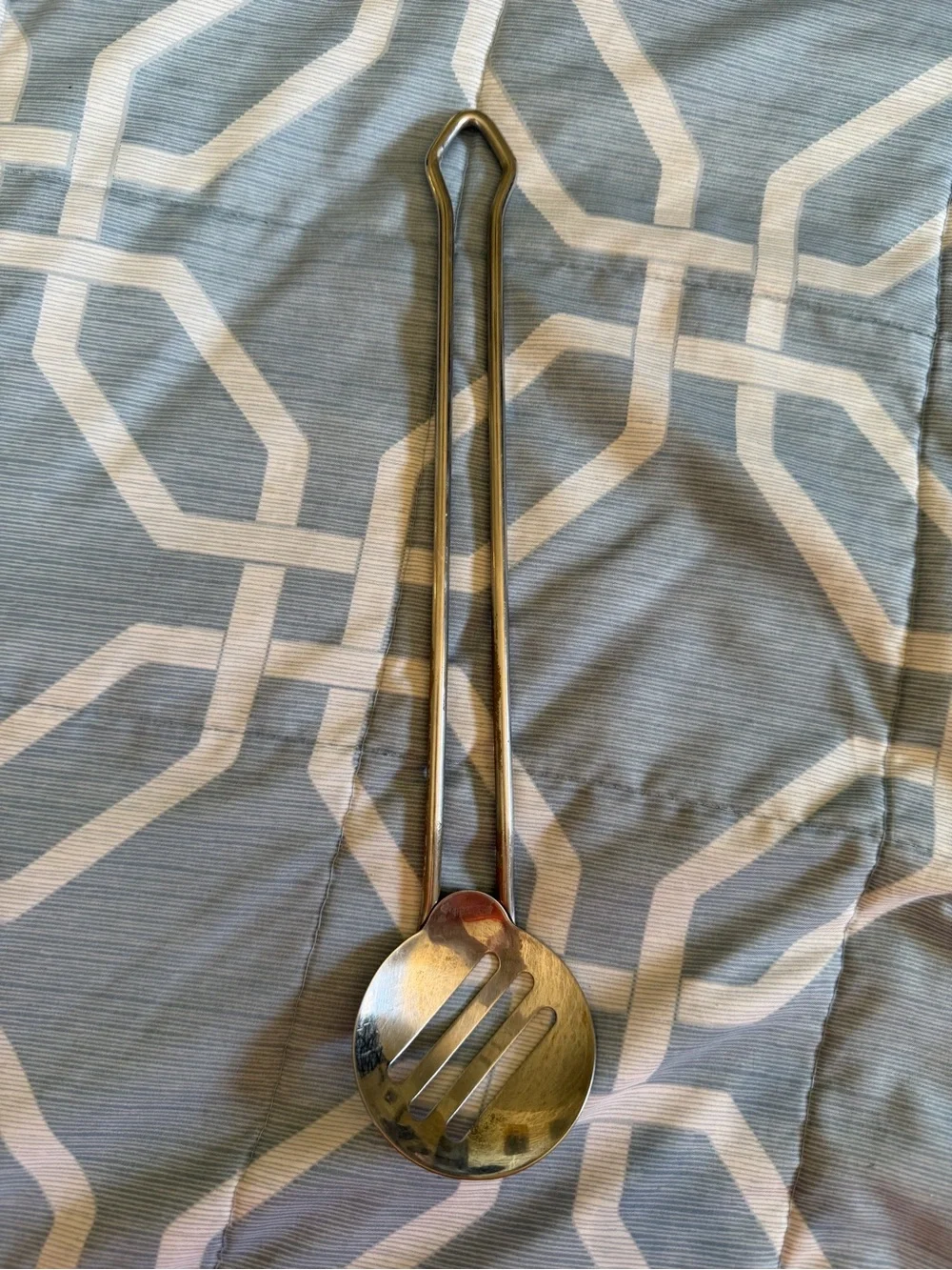 Küchenprofi 18/10 Stainless Steel Slotted Spoon Skimmer Long Handle Germany
